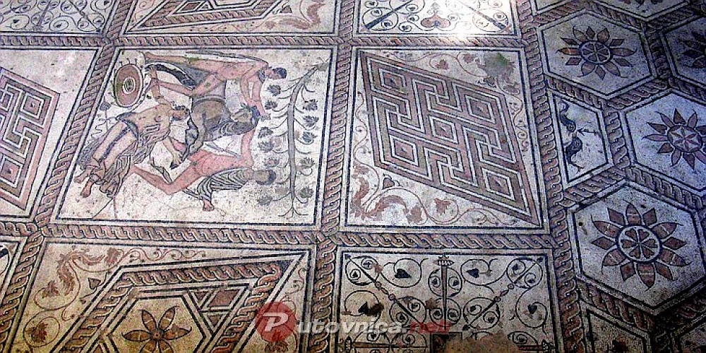 Istria Rentals - Floor mosaic “The Punishment of Dirce”