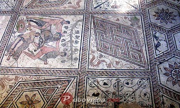 Istria Rentals - Sights - Floor mosaic “The Punishment of Dirce”