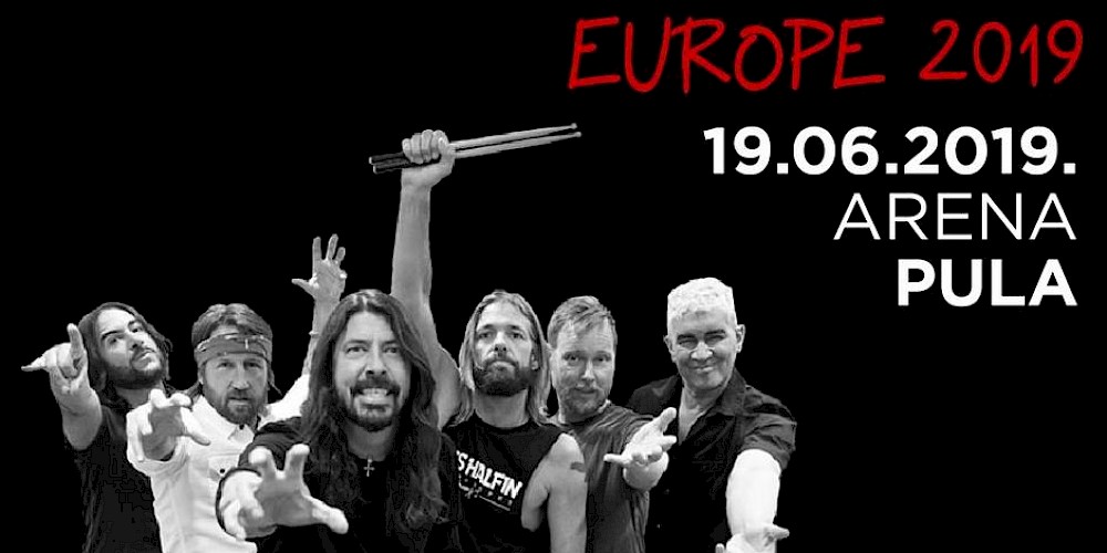 Istria Rentals - Foo fighters in Pula - 18.06. and 19.06.